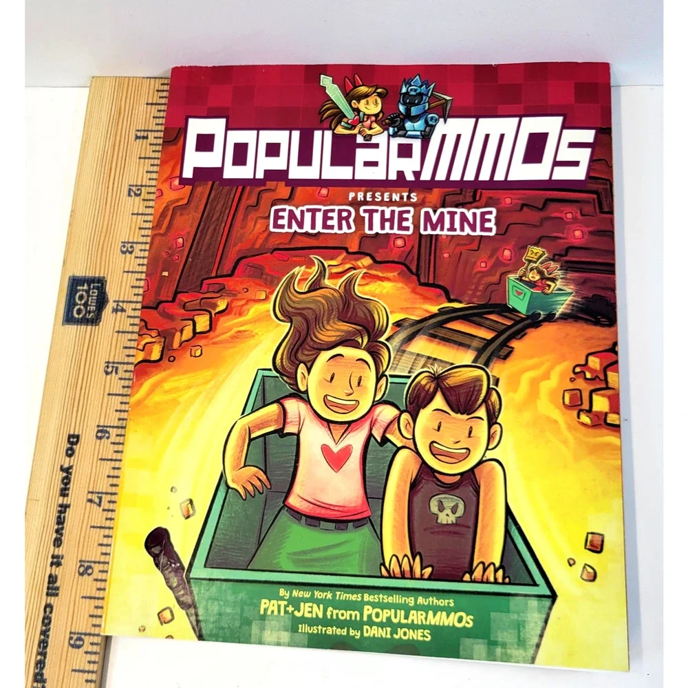 PopularMMOs Presents Enter‎ The Mine Pat & Jen 2019 PB Multicolor Graphic Novel